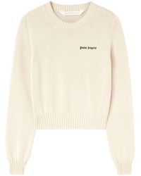 Palm Angels - Sweater With Embroidery - Lyst