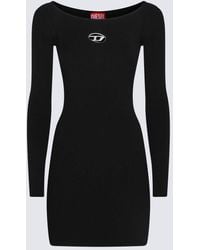 セットアップ DIESEL M-VERA KNITTED MINI DRESS Diesel M-Onerva Mini Dress | Neutrals | FARFETCH
