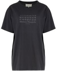 Maison Margiela - Cotton Crew-Neck T-Shirt - Lyst