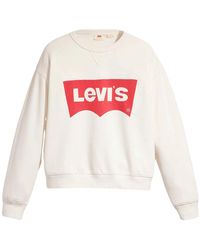 Levi's - Graphic Signature Crew Clothing - Lyst
