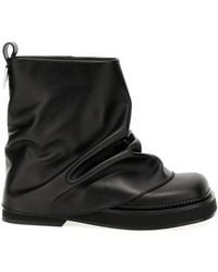 The Attico - Leather Ankle Boots Mini Robin - Lyst