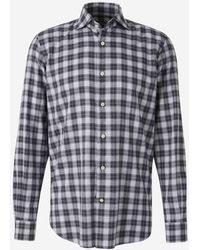 Vincenzo Di Ruggiero - Cotton Check Shirt - Lyst