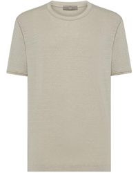 Daniele Fiesoli - Short-Sleeved Linen T-Shirt - Lyst