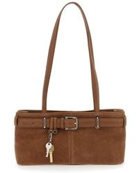 OSOI - 'Brocle' Shoulder Bag With Belt And Pendant Key Details - Lyst