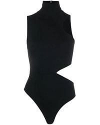 Wolford - High Neck Cut-Out Bodysuit - Lyst