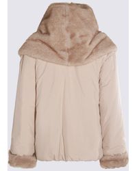 Antonelli - Beige Gin Down Jacket - Lyst