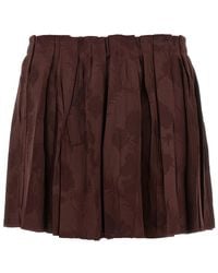 Etro - Jacquard Floral Patterned Skirt - Lyst