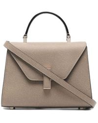 Valextra - Iside Micro Leather Handbag - Lyst