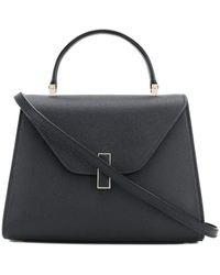 Valextra - Iside Medium Leather Handbag - Lyst