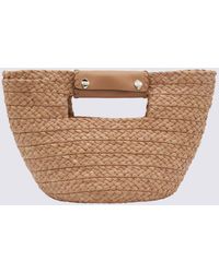 Helen Kaminski - Natural Raffia Remi Top Handle Bag - Lyst