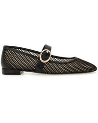 Stuart Weitzman - Arabella" Mary Jane Dancer Flats - Lyst