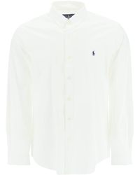 Polo Ralph Lauren Stretch Poplin Shirt - White