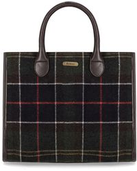 Barbour - Barrhill Tartan Classic Handbag - Lyst
