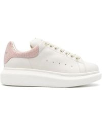 McQueen - Leather Sneakers - Lyst