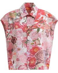 Marni - Flowered Shirt - Lyst