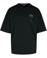 Palm Angels - Cotton T-Shirt - Lyst