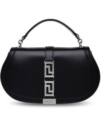 Versace - Greca Goddess Leather Crossbody Bag - Lyst