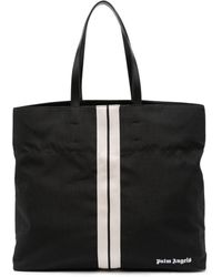 Palm Angels - Track Logo-print Cotton Tote Bag - Lyst