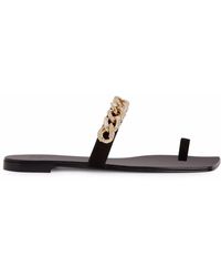 Giuseppe Zanotti Flat sandals for Women - Up to 80% off at Lyst.com