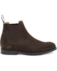 Church's - Amberley Suede Chelsea Boots Shoes - Lyst