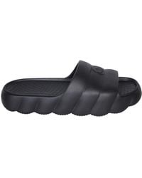 サンダル MOOSE KNUCKLES Men Sandals Black M14MA503 292 Moose Knuckles Men's Icon Logo Sport Slides M14MA503-292/891