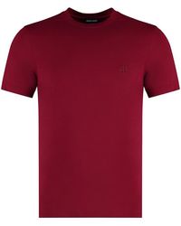 Giorgio Armani - Viscose Crew-Neck T-Shirt - Lyst