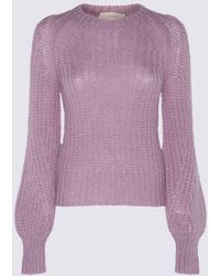 Zimmermann - Dusty Lilac Mohair Blend Sweater - Lyst