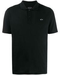 Paul & Shark - Short Sleeve Logo Polo Shirt - Lyst