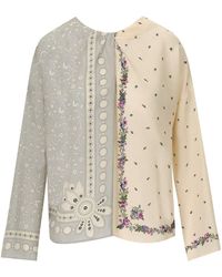 Weekend by Maxmara - Caraffa Ivory Blouse - Lyst