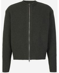 Givenchy - Oversize Wool Cardigan - Lyst