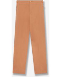 CASABLANCA - Cotton Chino Trousers - Lyst