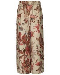 Weekend by Maxmara - Temide Beige Pants - Lyst