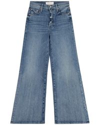Mother - The Fly Cut High-rise Flared Jeans - Lyst