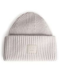 Acne Studios - Light Wool Blend Beanie - Lyst