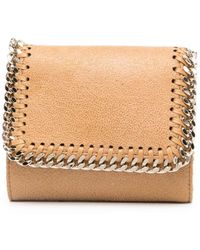 Stella McCartney - Falabella Small Flap Wallet Light Chain Accessories - Lyst