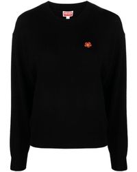 KENZO - Boke Flower Wool Sweater - Lyst