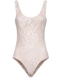 Zimmermann - Lace Scoop Bodysuit Clothing - Lyst