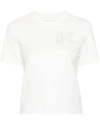 Palm Angels - Logo Cotton T-Shirt - Lyst