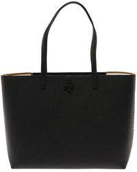 Tory Burch - 'Mcgraw' Tote Bag Wit Double T Detail - Lyst