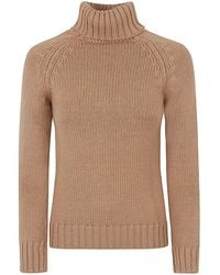 Base London - Wool Turtle-Neck Jumper - Lyst