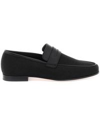 Totême - Canvas Penny Loafers - Lyst