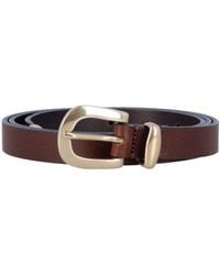 sunflower - Narrow Tipend Brass Belt - Lyst