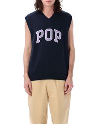 Pop Trading Co. - Pop Arch Spencer Knit Vest - Lyst