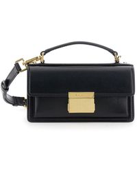 Golden Goose - 'Venezia' Hangbag With Adjustable And Removable Shoulder Strap And Clasp Closure - Lyst