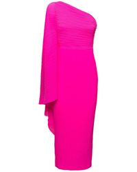Solace London - Lenna One-shoulder Midi Dress - Lyst