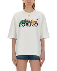 Fiorucci - Fruit Print T-Shirt - Lyst