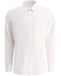 Givenchy - "4G" Embroidered Poplin Shirt - Lyst