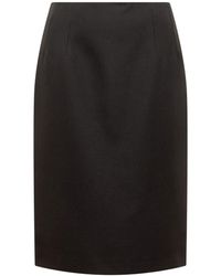 Versace - Grain De Poudre Pencil Skirt - Lyst