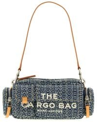 Marc Jacobs - 'the Cargo Monogram Denim' Shoulder Bag - Lyst