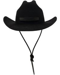 Ruslan Baginskiy - Cowboy Hat With Logo Patch - Lyst